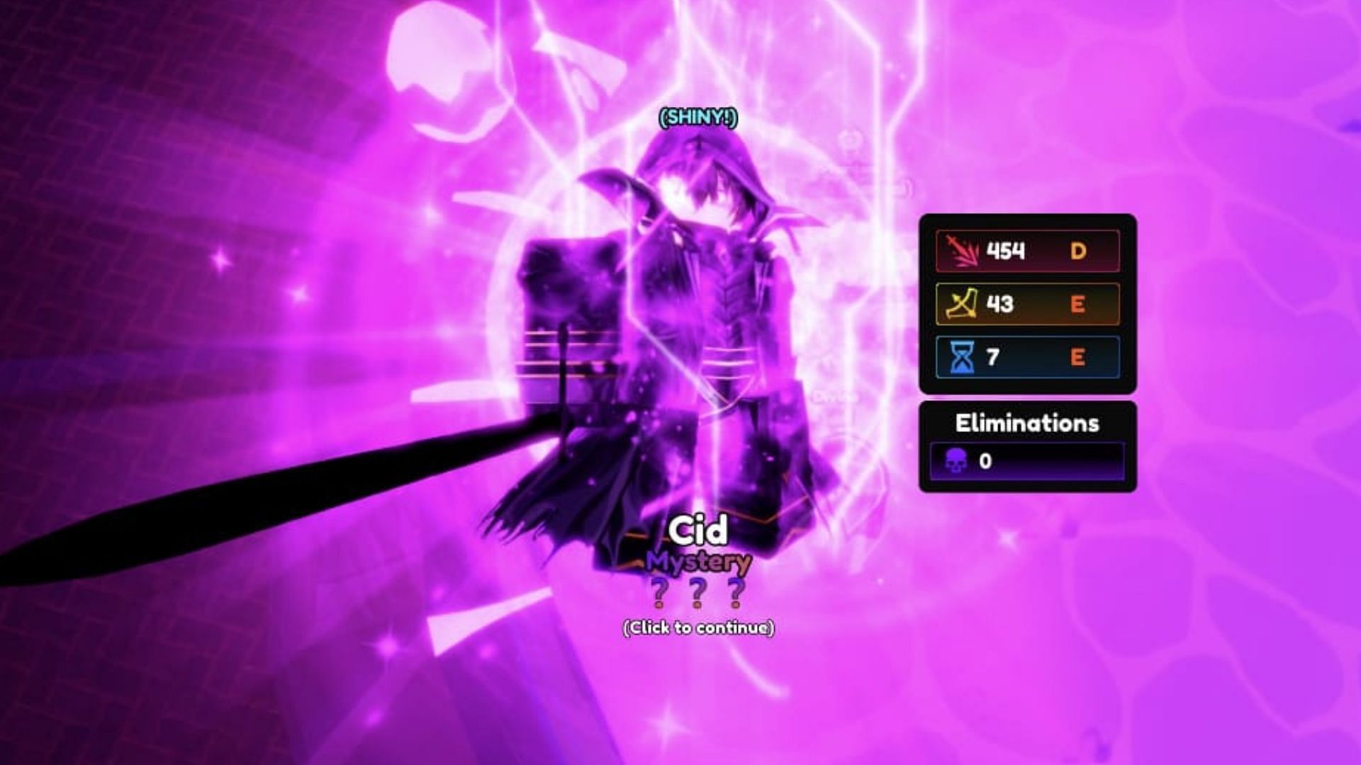 Cidney is an Ancient unit in the game (Image via Roblox)